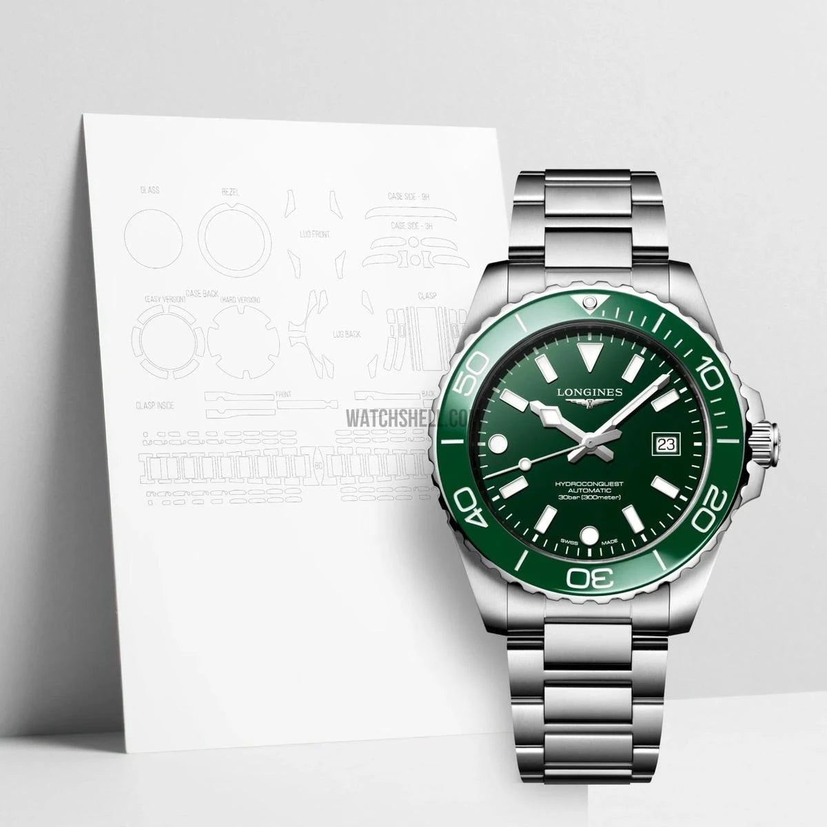 WatchShell for Longines Conquest L3.788.4.06.6