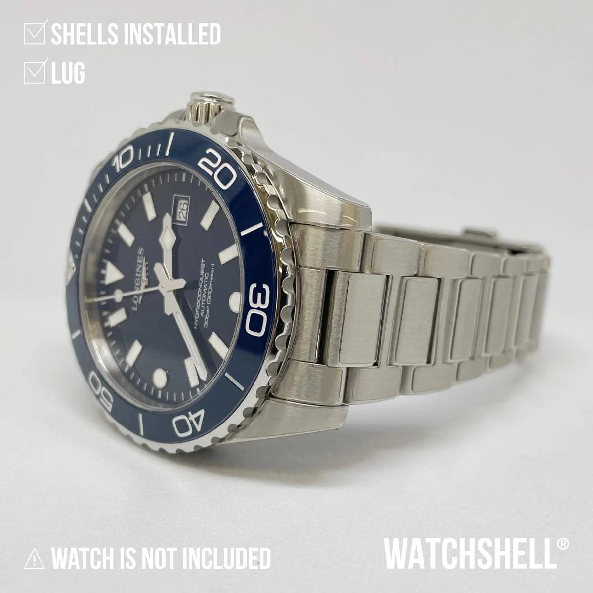 WatchShell for Longines Conquest L3.788.4.96.6