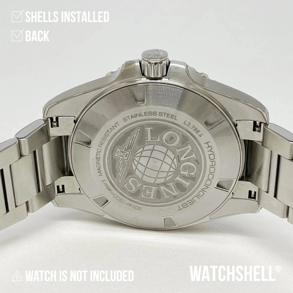 WatchShell for Longines Conquest L3.788.4.96.6