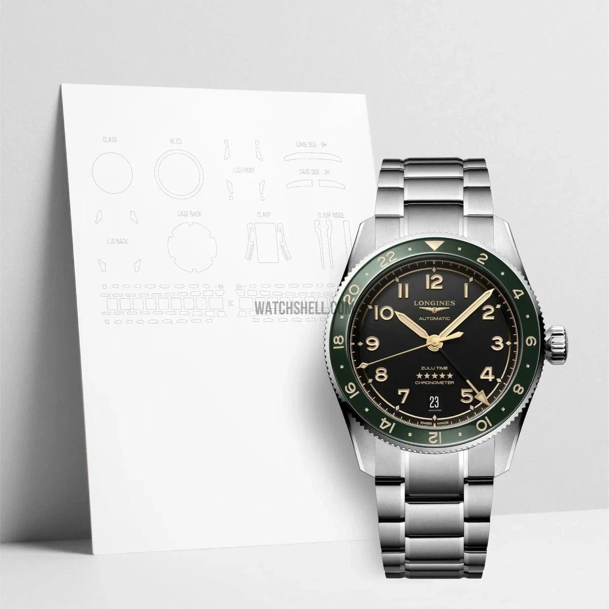 WatchShell for Longines Spirit L3.802.4.63.6