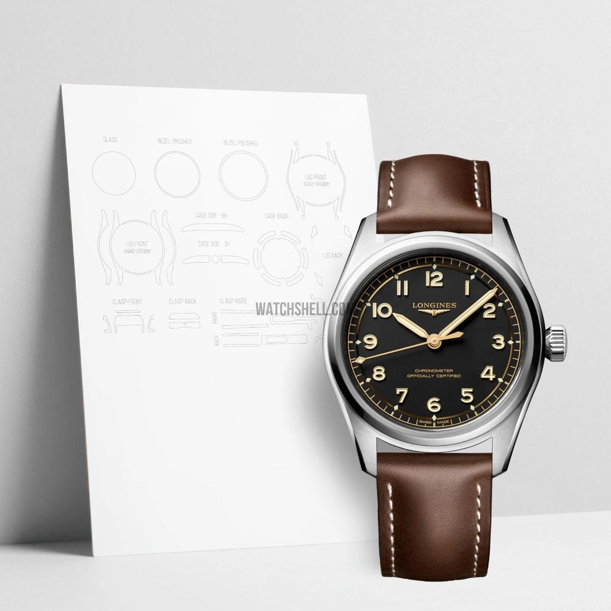 WatchShell for Longines Spirit L3.809.4.53.2