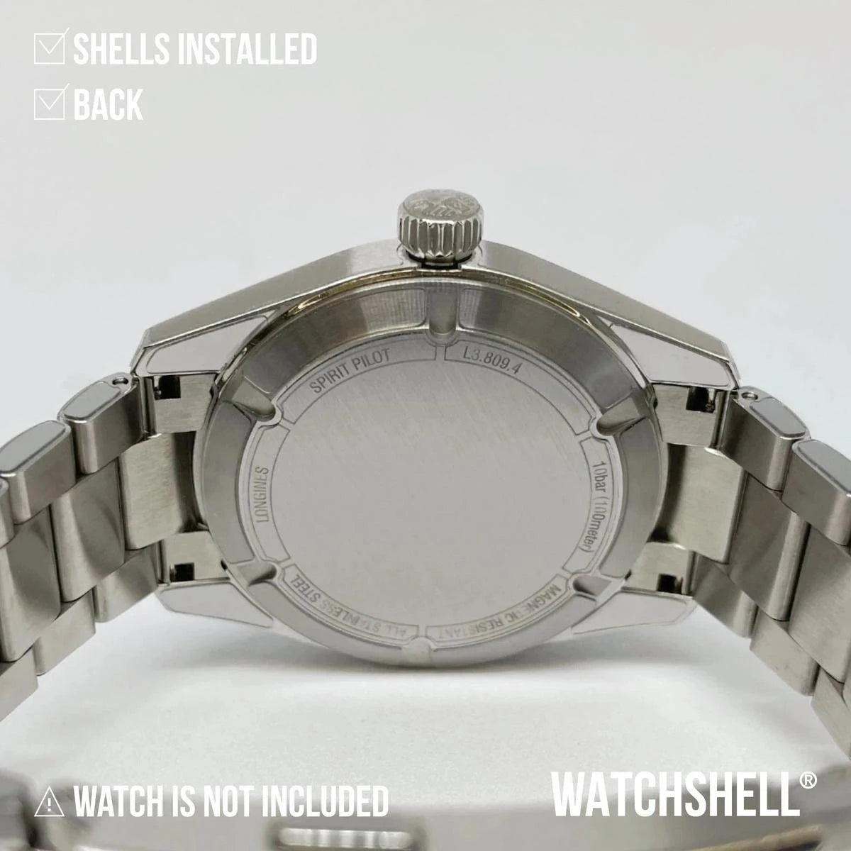 WatchShell for Longines Spirit L3.809.4.53.6