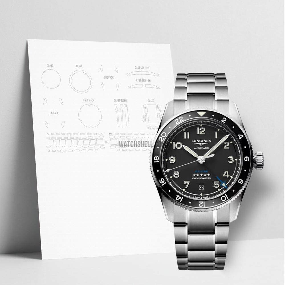 WatchShell for Longines Spirit Zulu Time L3.802.4.53.6