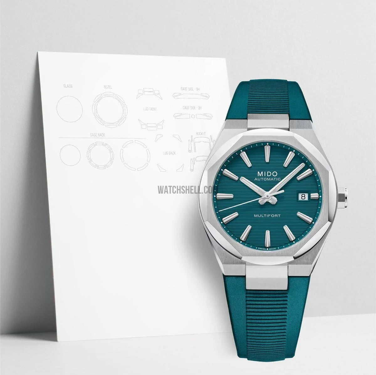 WatchShell for Mido Multifort M055.507.17.091.00