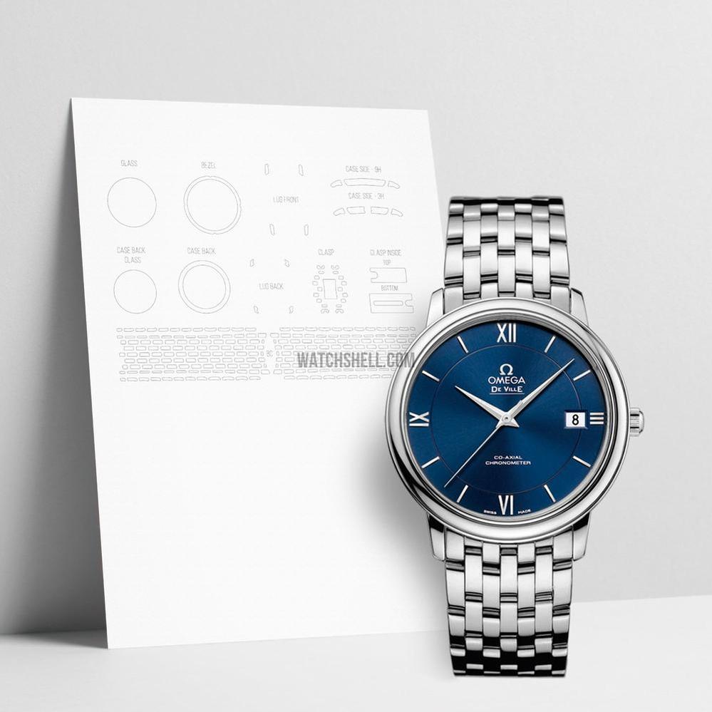 WatchShell for Omega De Ville 424.10.37.20.03.001