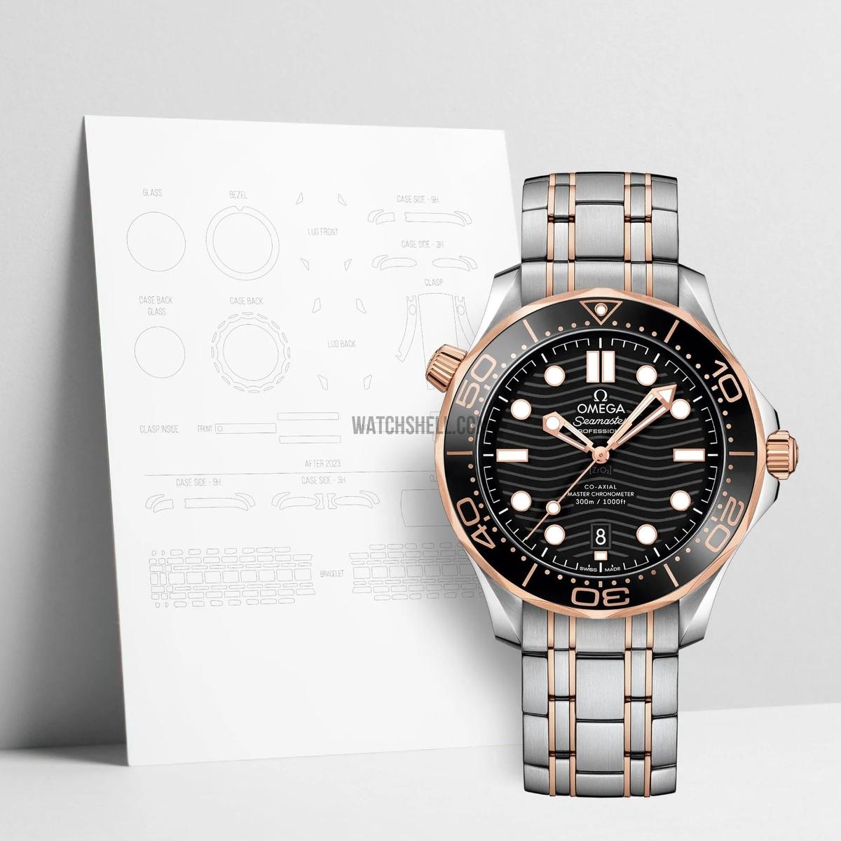 WatchShell for Omega Seamaster 210.20.42.20.01.001