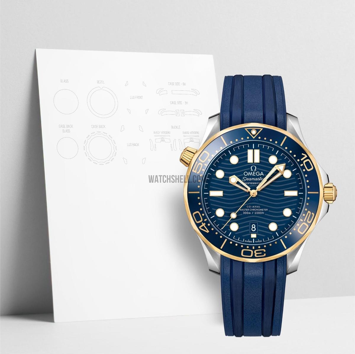 WatchShell for Omega Seamaster 210.22.42.20.03.001
