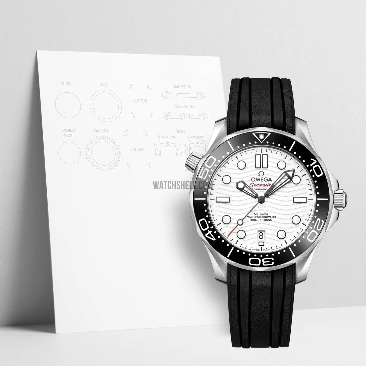 WatchShell for Omega Seamaster 210.32.42.20.04.001