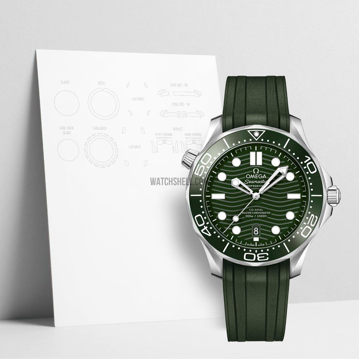WatchShell for Omega Seamaster 210.32.42.20.10.001