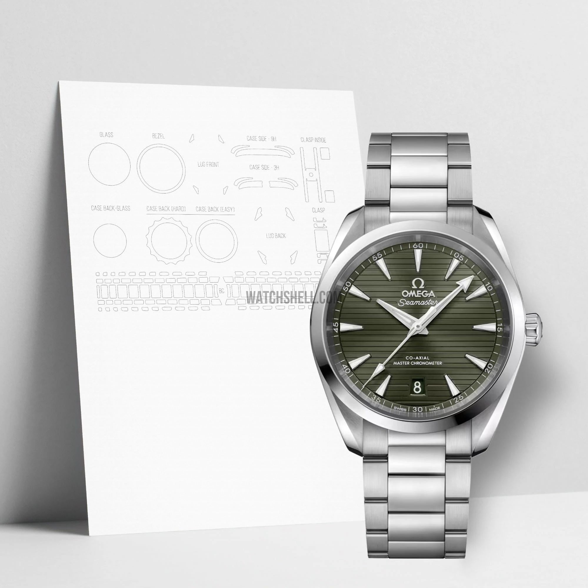 WatchShell for Omega Seamaster 220.10.38.20.10.003