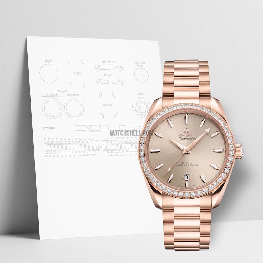 WatchShell for Omega Seamaster 220.55.38.20.09.001