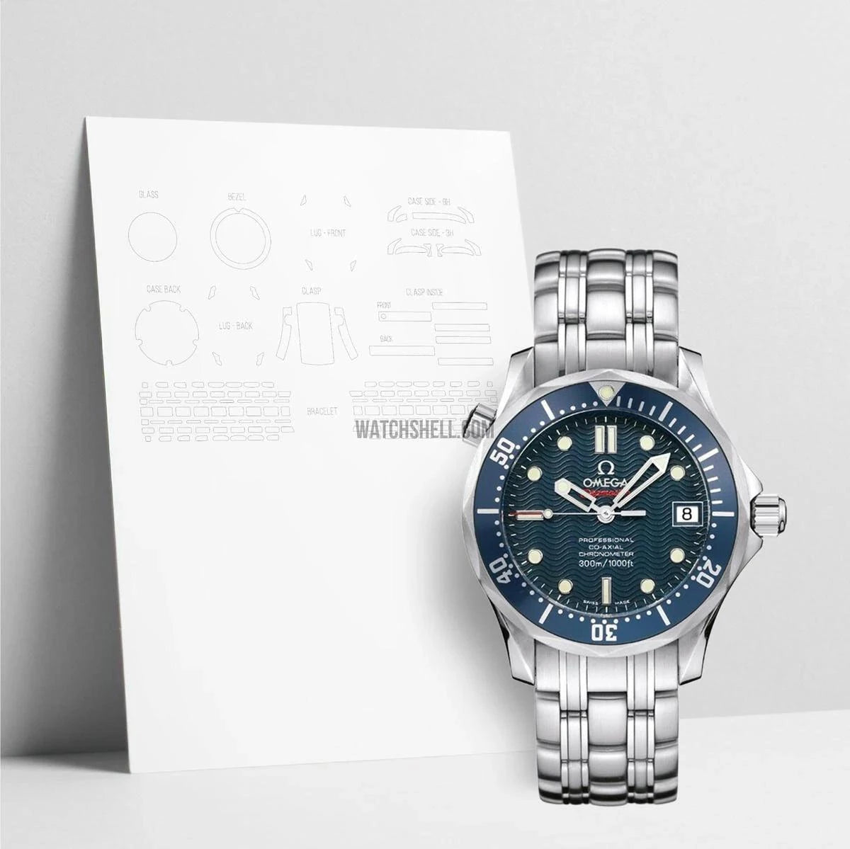 WatchShell for Omega Seamaster 2222.80.00