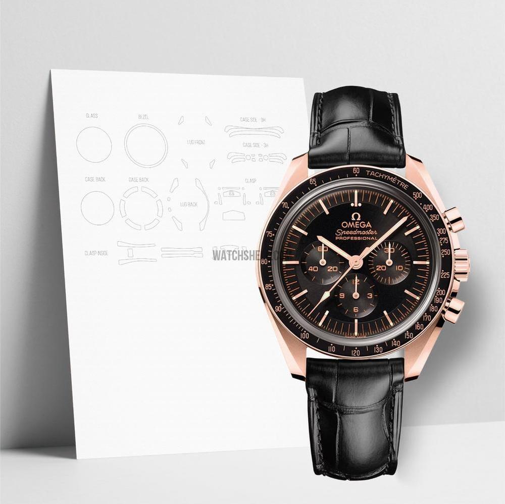 WatchShell for Omega Speedmaster 310.63.42.50.01.001