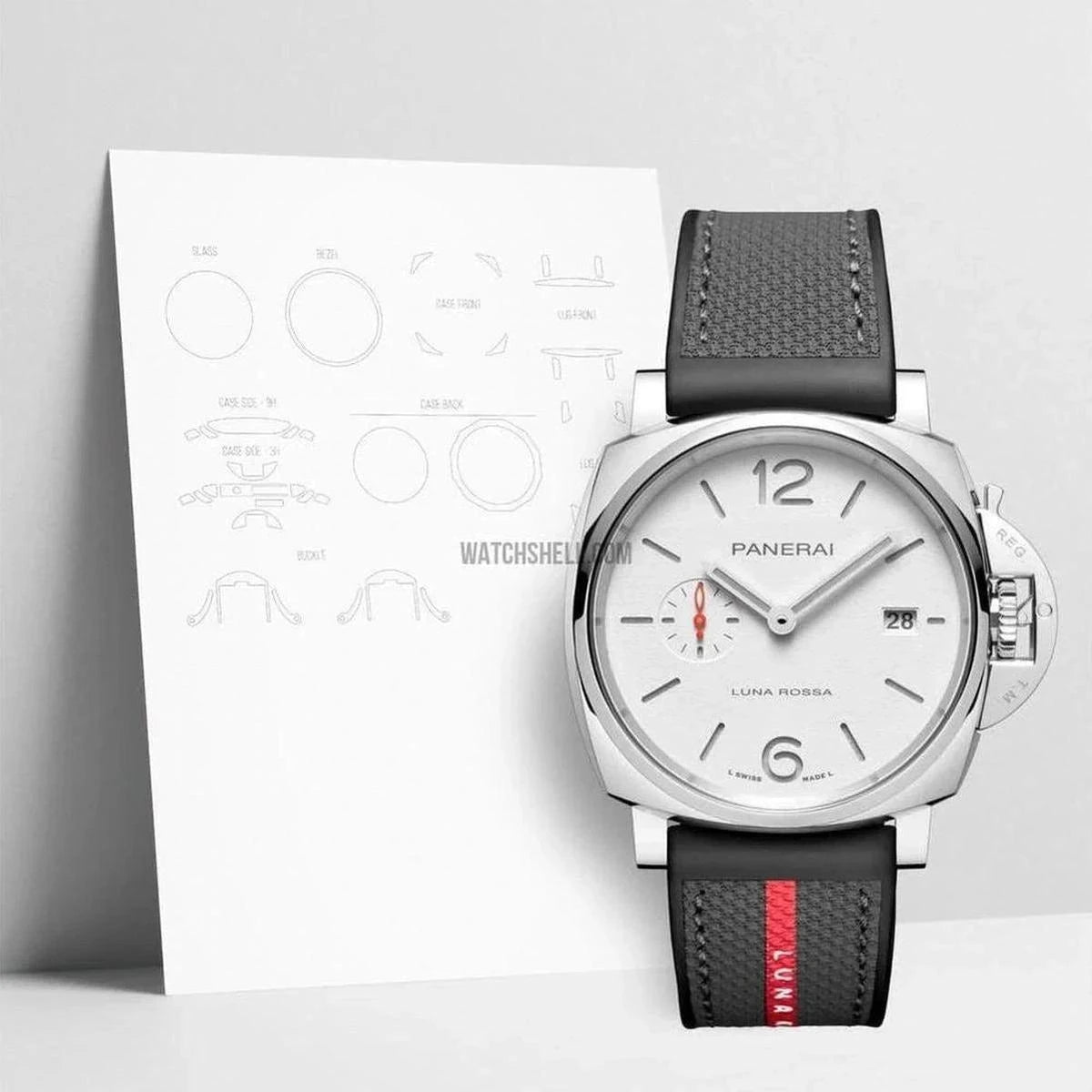 WatchShell for Panerai Luminor Due PAM01381