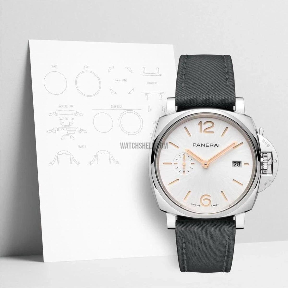 WatchShell for Panerai Luminor Due PAM01428