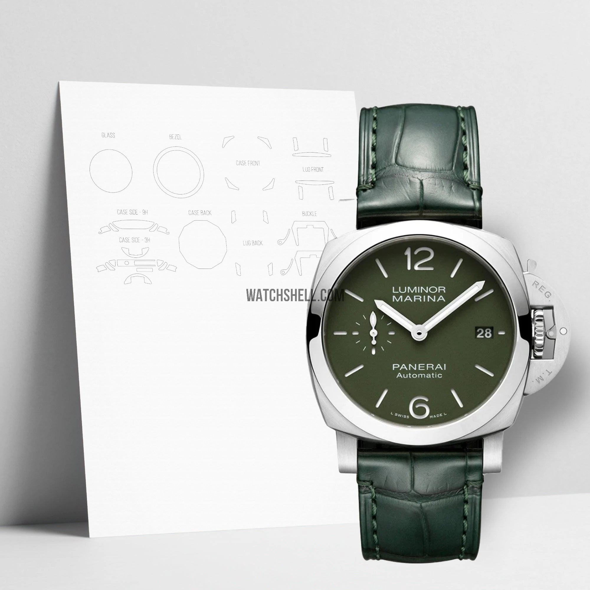 WatchShell for Panerai Luminor PAM01304 40mm 