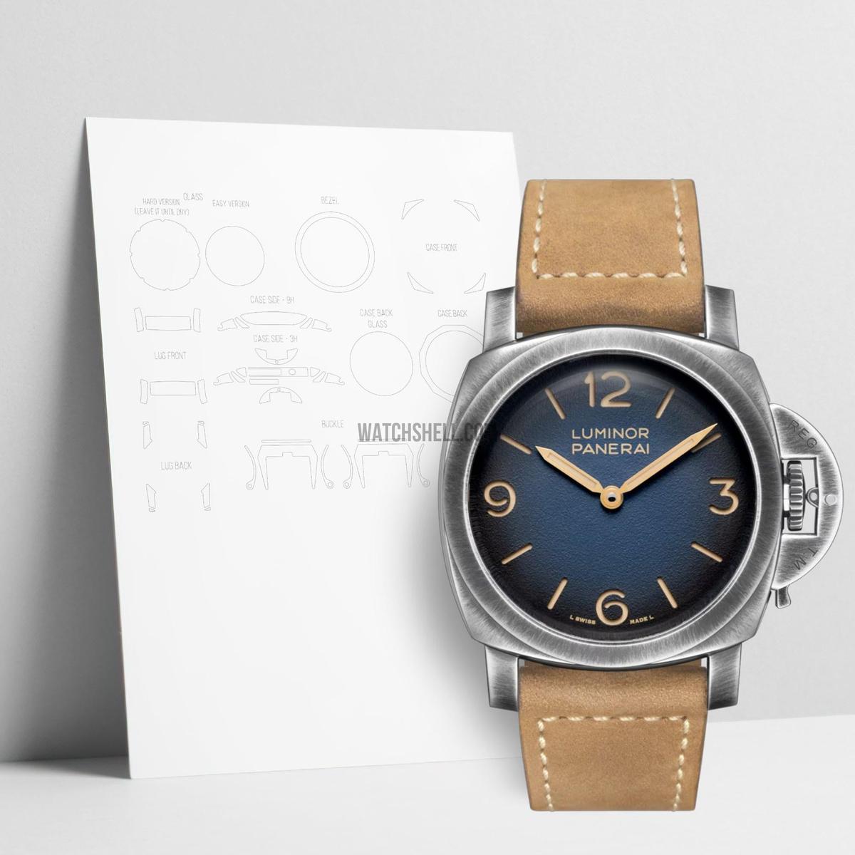 WatchShell for Panerai Luminor PAM02025