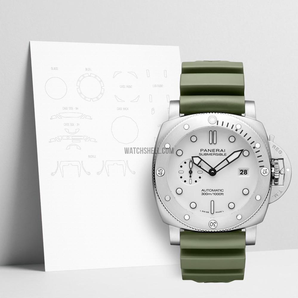 WatchShell for Panerai Submersible PAM01595