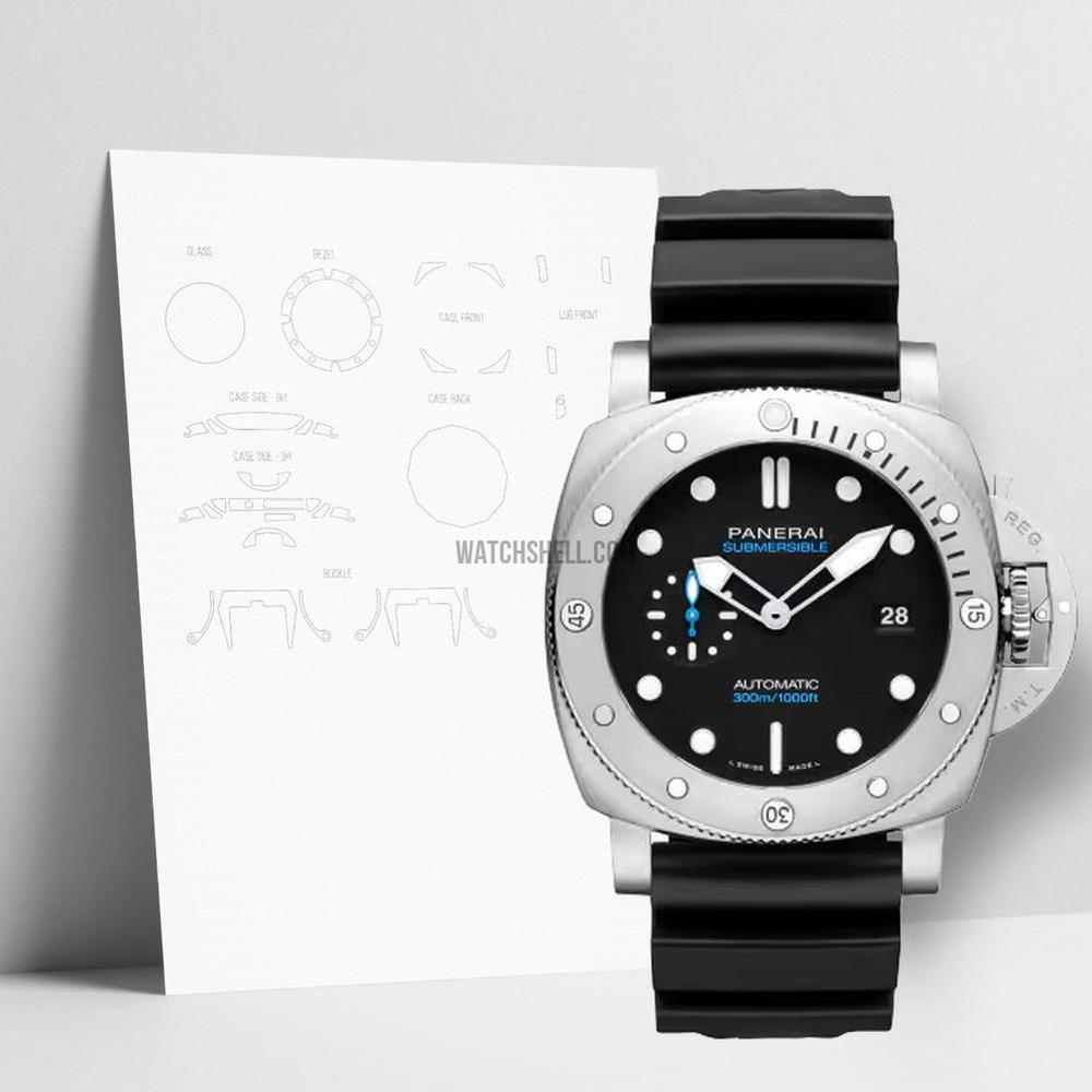 WatchShell for Panerai Submersible PAM01596