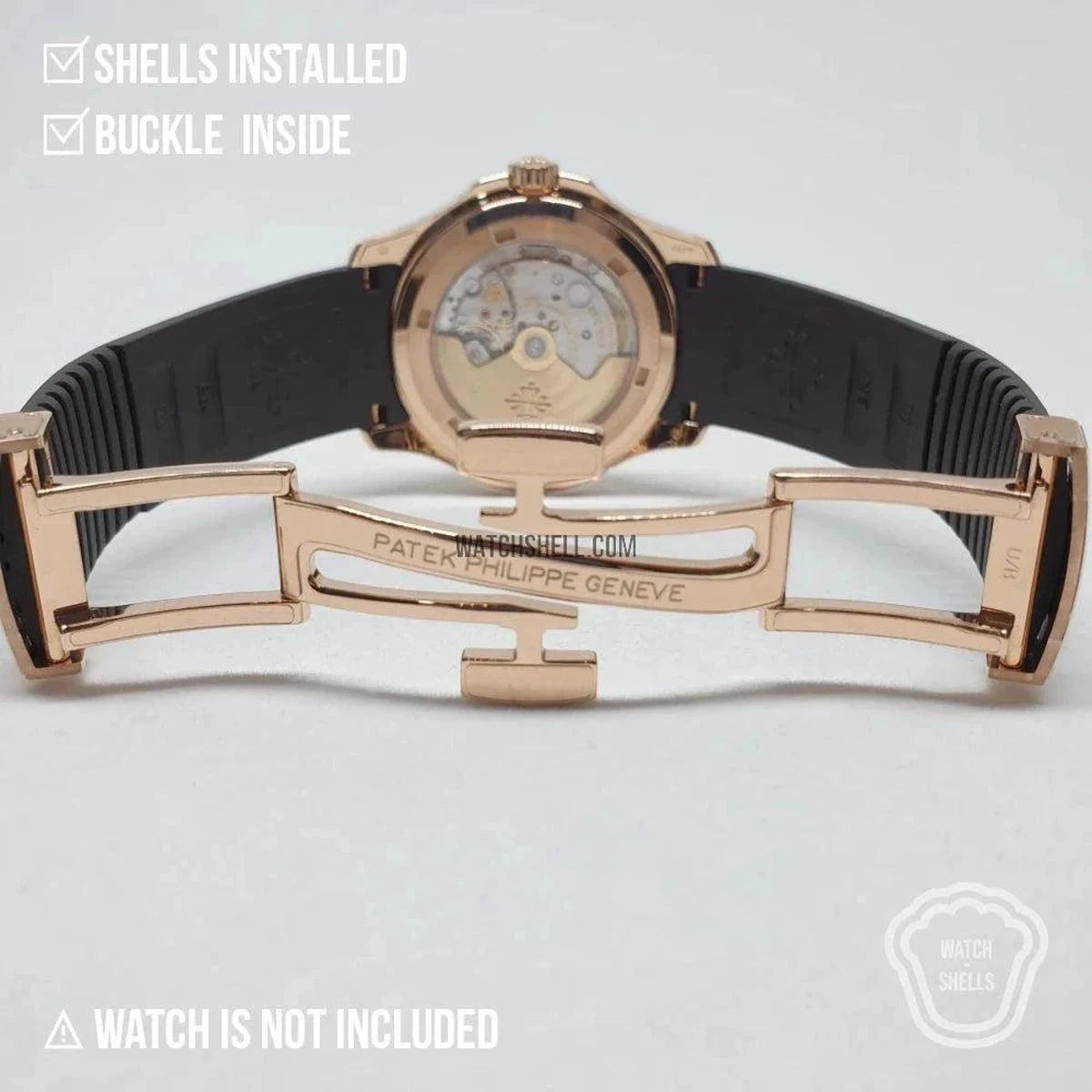 WatchShell for Patek Philippe Aquanaut 5164R (Old Clasp)