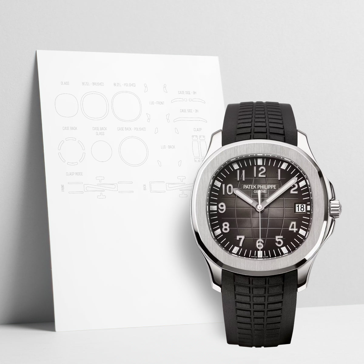 WatchShell for Patek Philippe Aquanaut 5167A