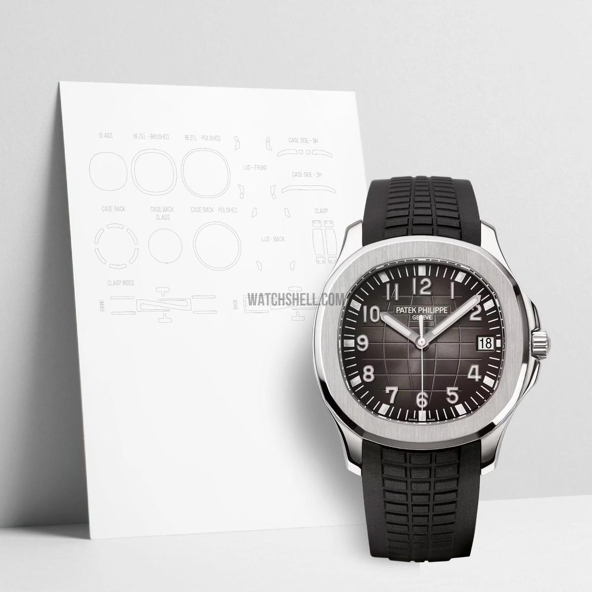 WatchShell for Patek Philippe Aquanaut 5167A