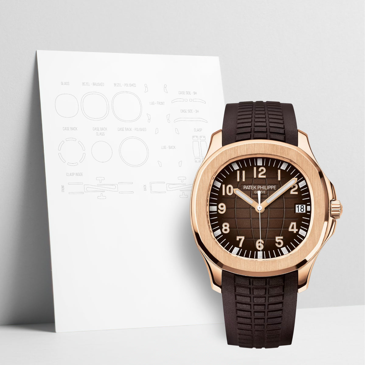WatchShell for Patek Philippe Aquanaut 5167R