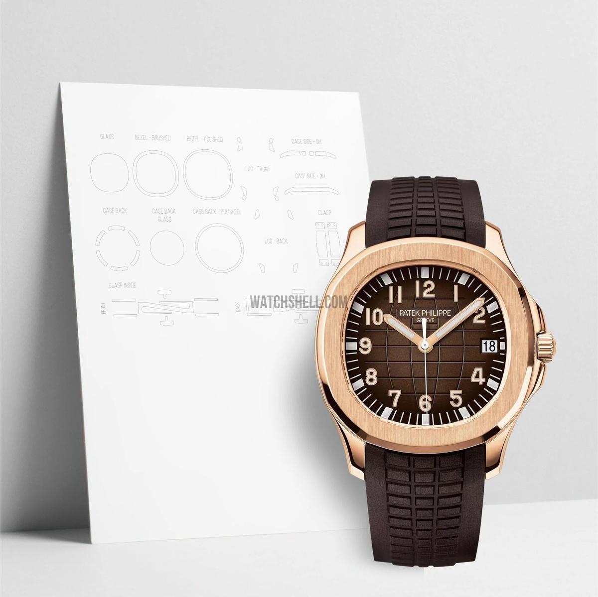 WatchShell for Patek Philippe Aquanaut 5167R