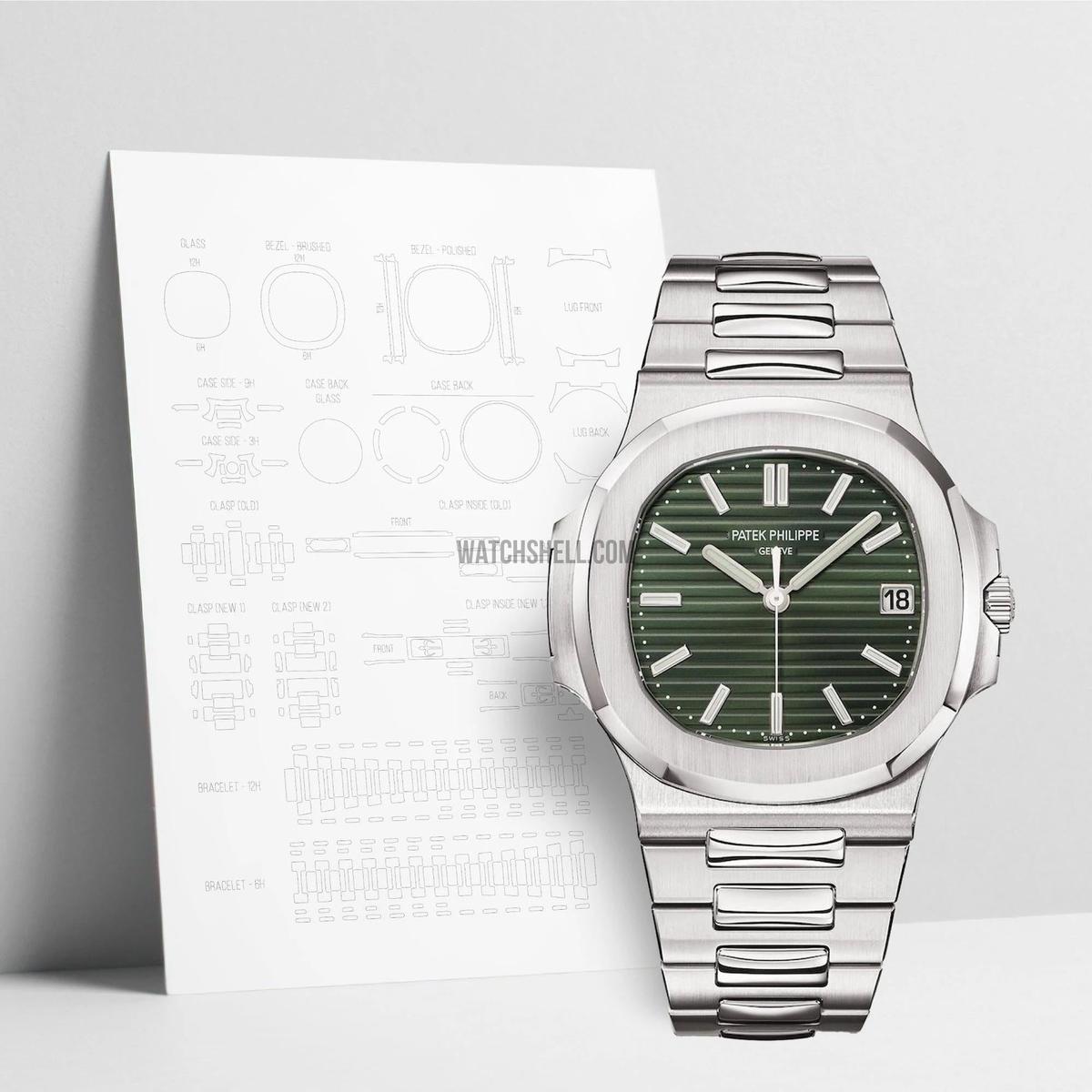 WatchShell for Patek Philippe Nautilus 5711/1A