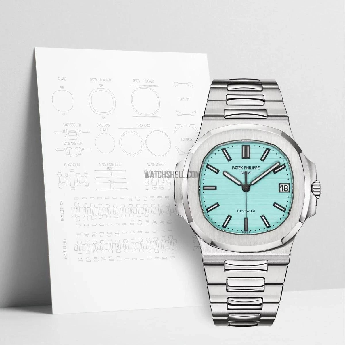 WatchShell for Patek Philippe Nautilus 5711/1A
