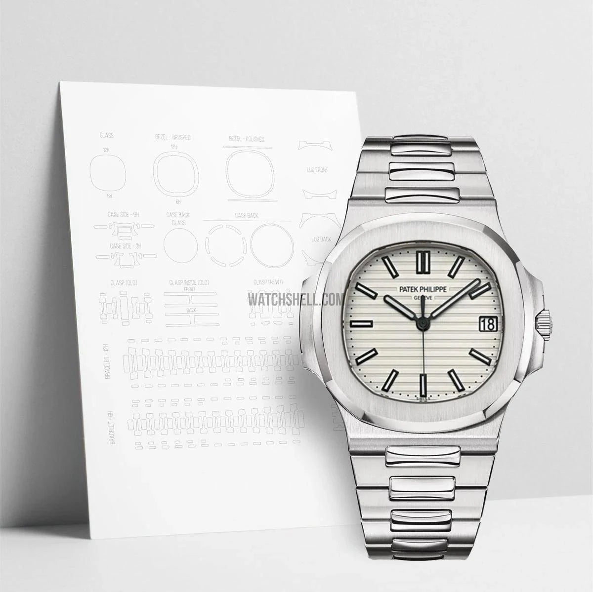 WatchShell for Patek Philippe Nautilus 5711/1A