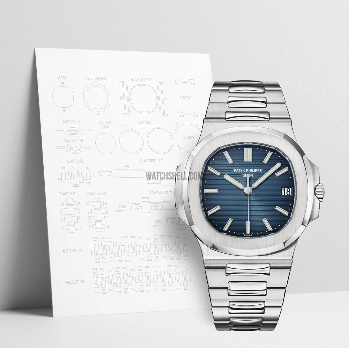 WatchShell for Patek Philippe Nautilus 5711/1A