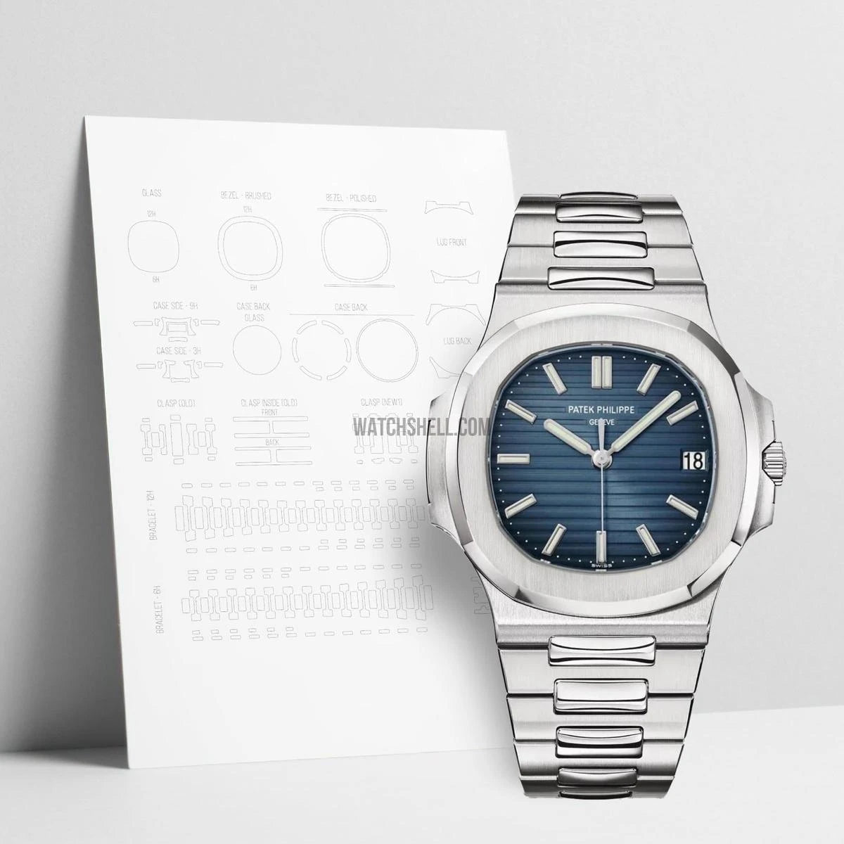 WatchShell for Patek Philippe Nautilus 5711/1A