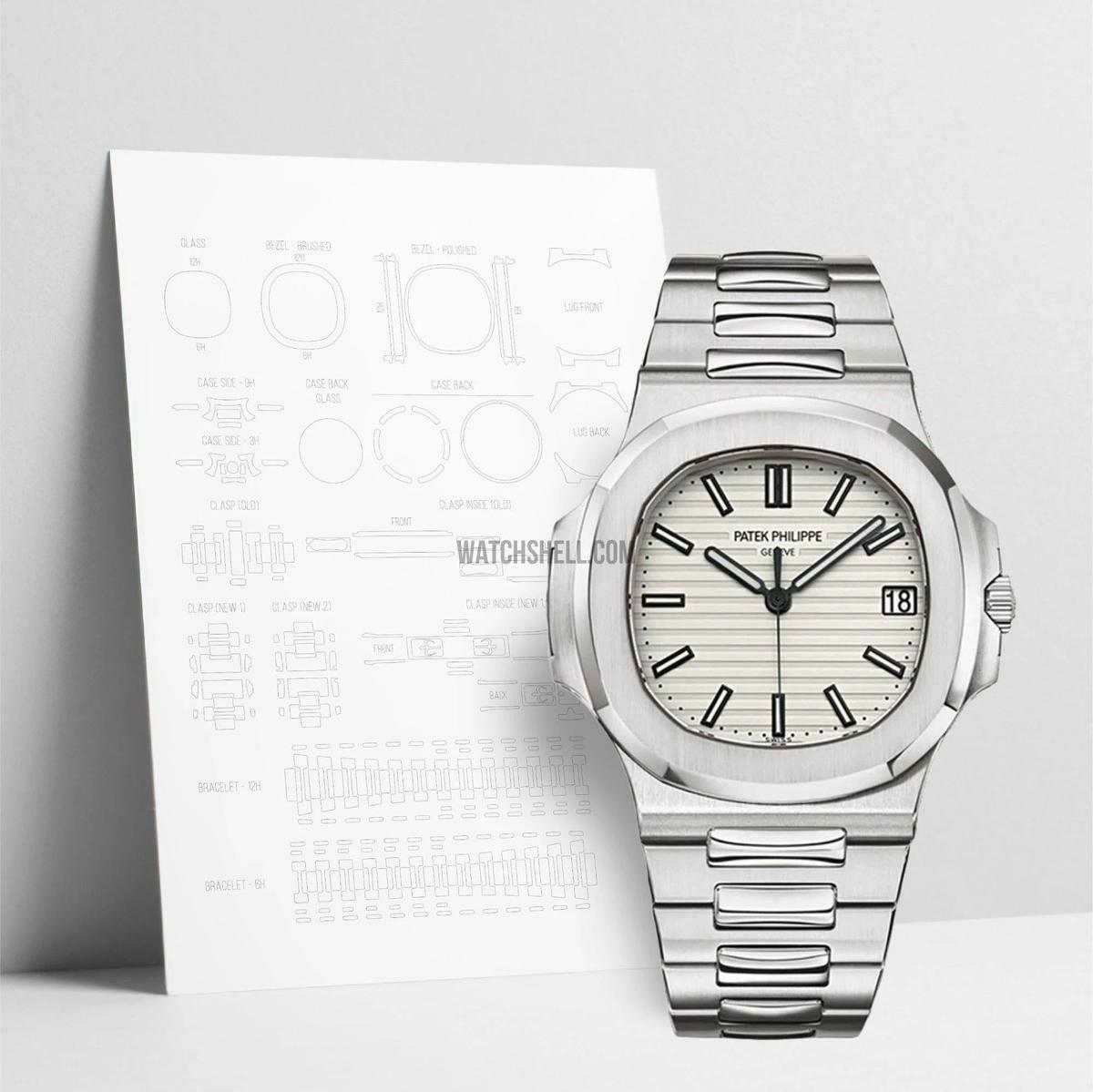 WatchShell for Patek Philippe Nautilus 5711/1A