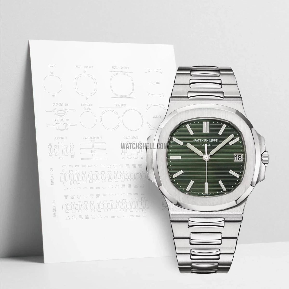 WatchShell for Patek Philippe Nautilus 5711/1A