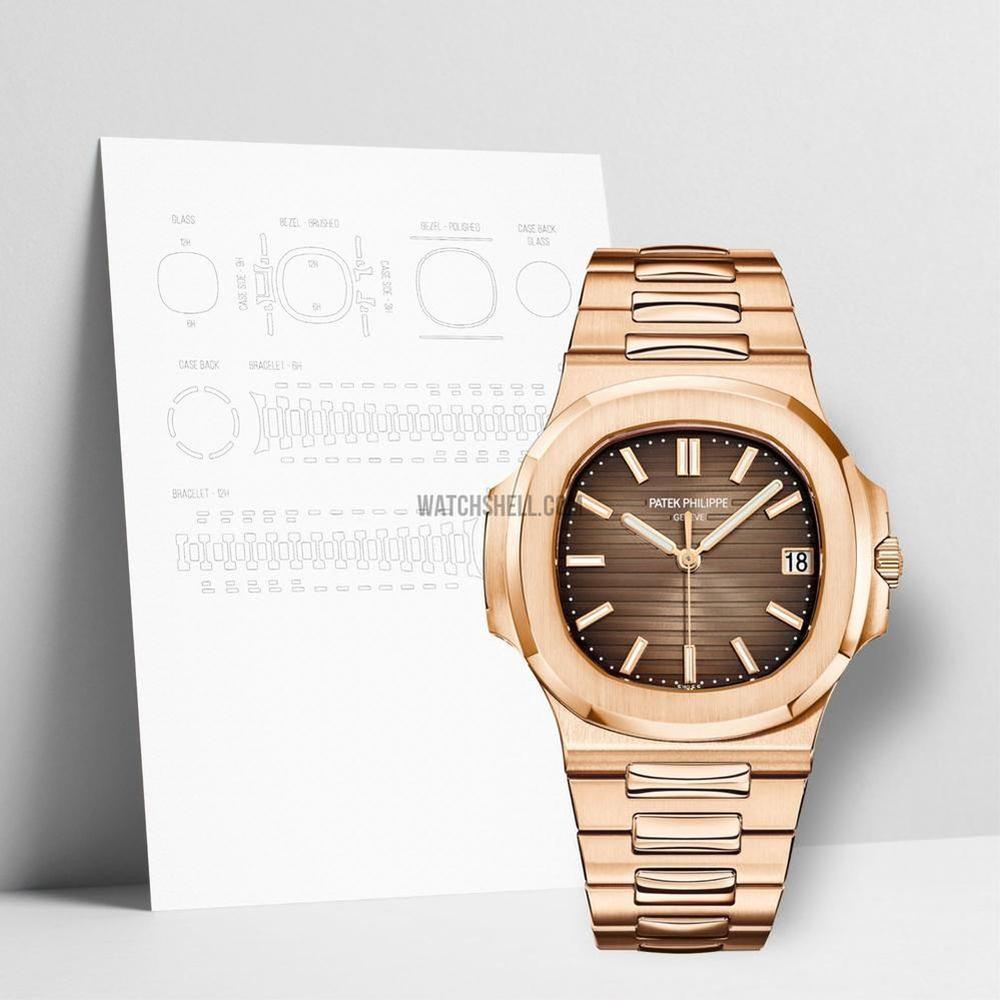 WatchShell for Patek Philippe Nautilus 5711/1R