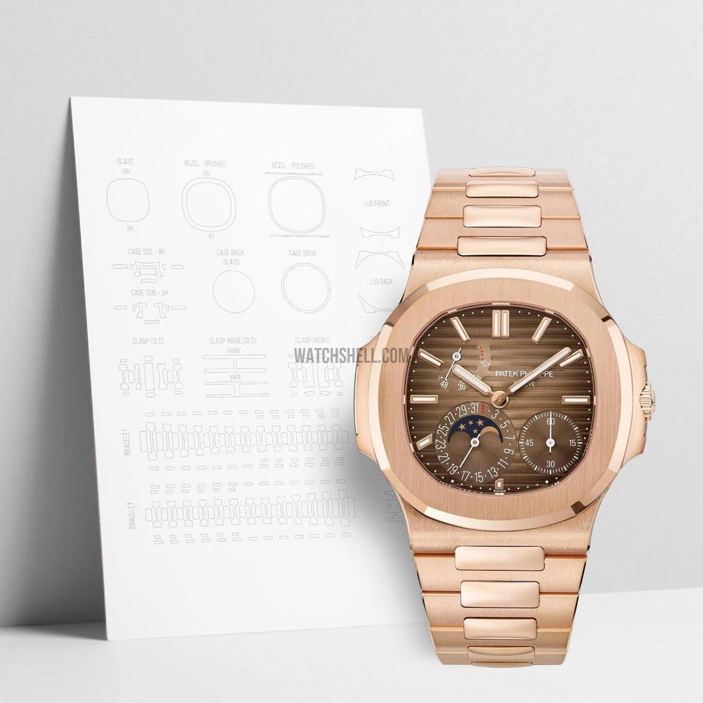 WatchShell for Patek Philippe Nautilus 5712/1R