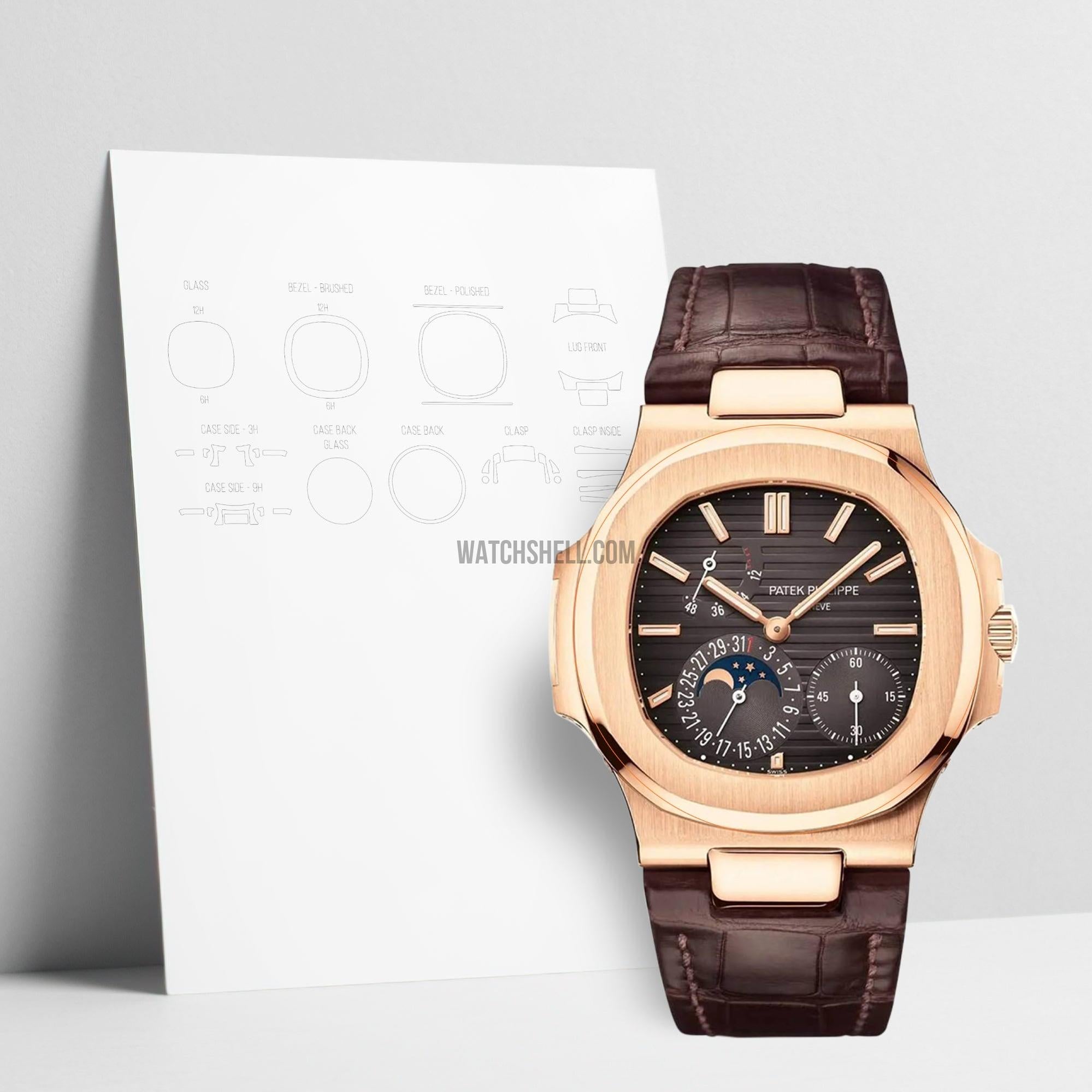 WatchShell for Patek Philippe Nautilus 5712R