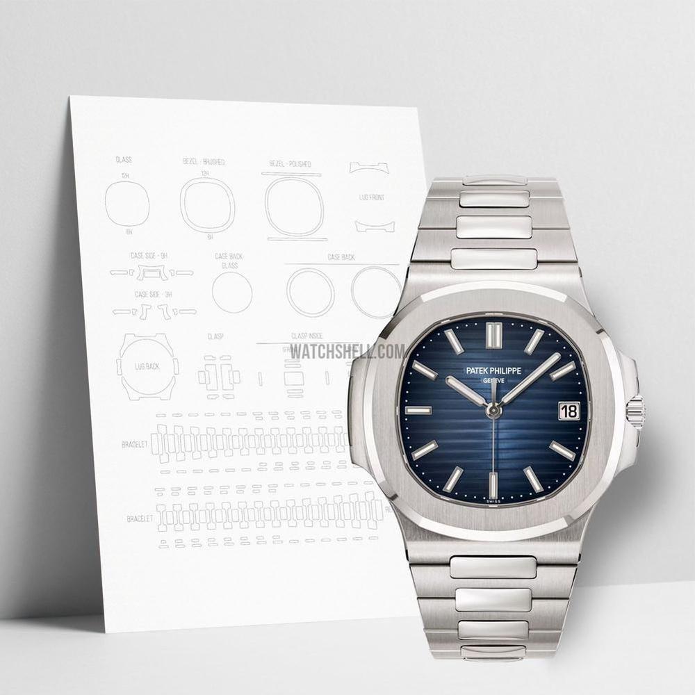 WatchShell for Patek Philippe Nautilus 5811/1G