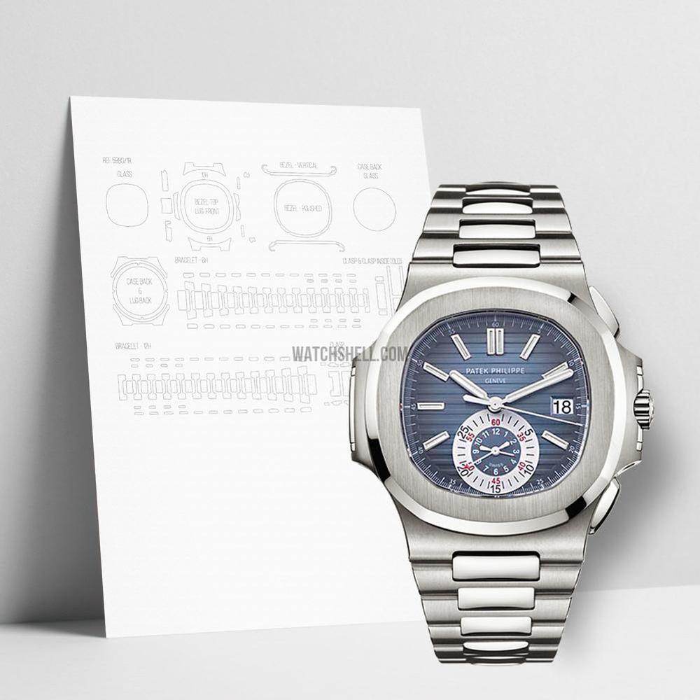 WatchShell for Patek Philippe Nautilus 5980/1A