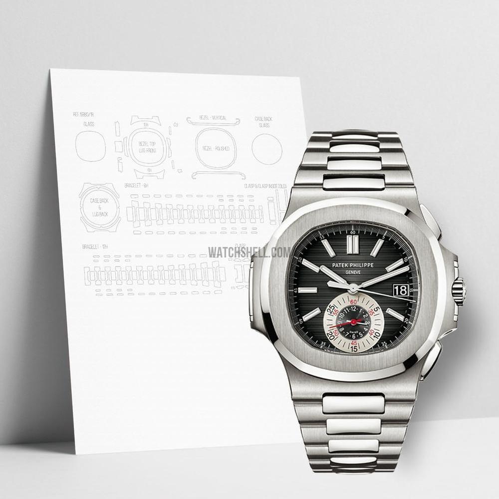 WatchShell for Patek Philippe Nautilus 5980/1A