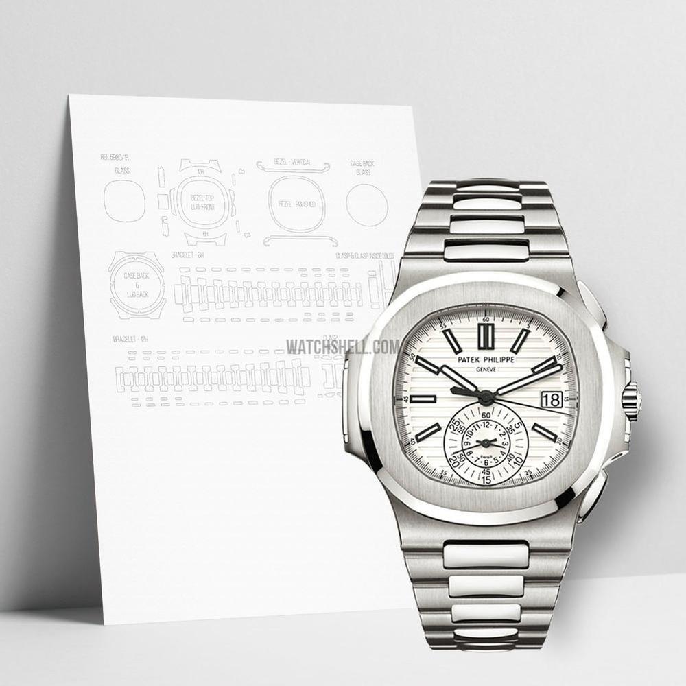 WatchShell for Patek Philippe Nautilus 5980/1A