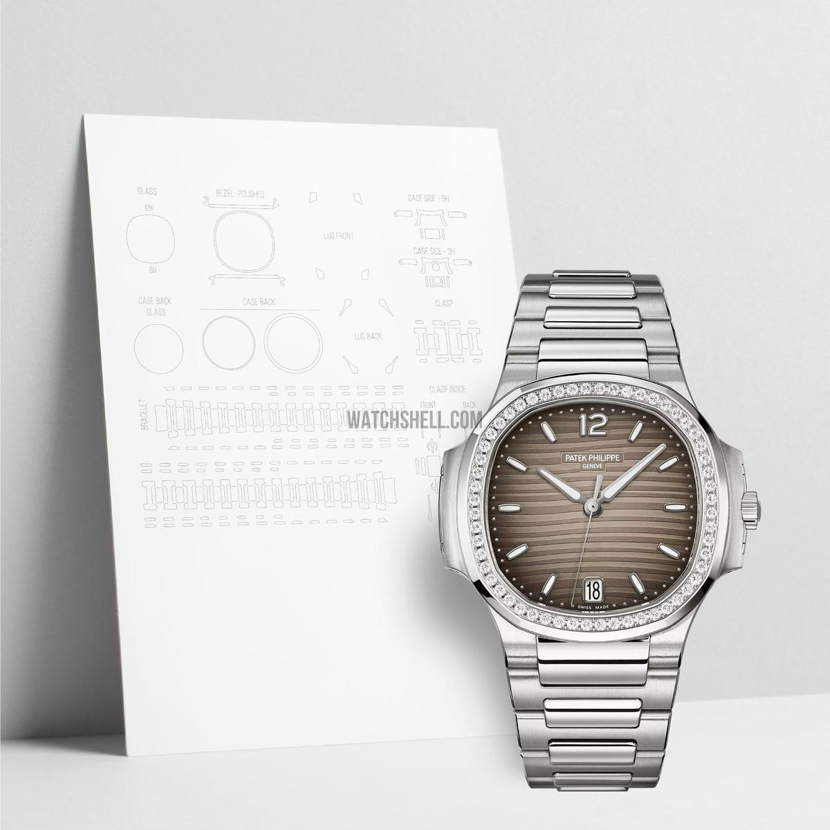 WatchShell for Patek Philippe Nautilus 7118/1200A