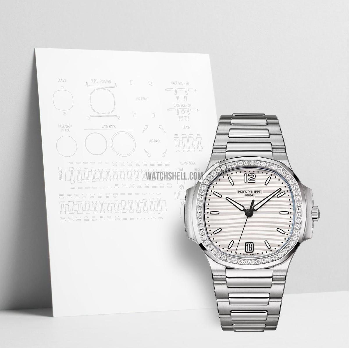 WatchShell for Patek Philippe Nautilus 7118/1200A