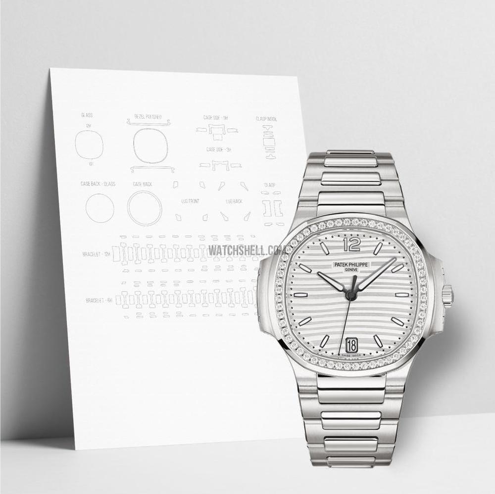 WatchShell for Patek Philippe Nautilus 7118/1200A