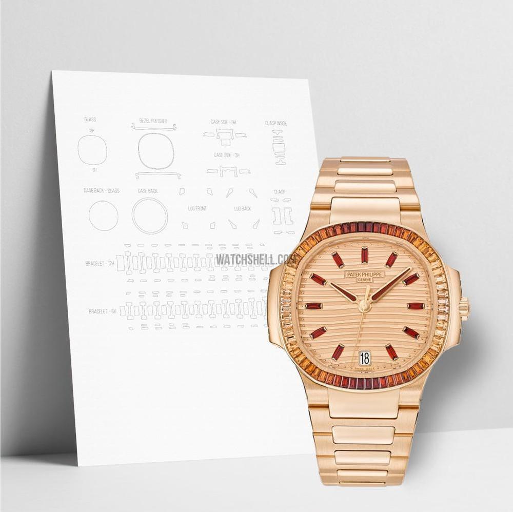WatchShell for Patek Philippe Nautilus 7118/1300R