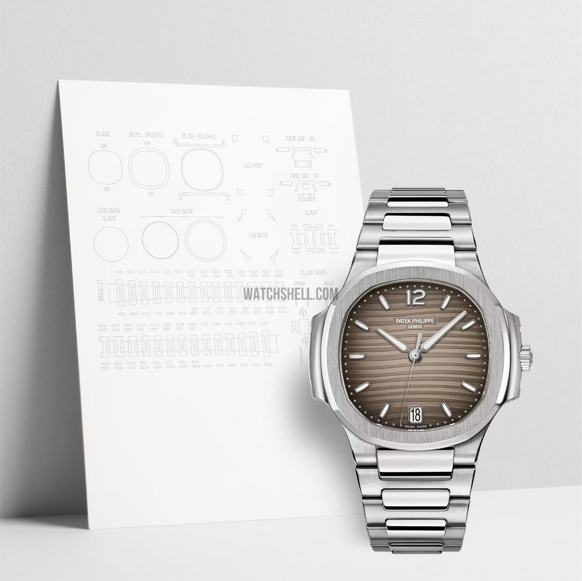 WatchShell for Patek Philippe Nautilus 7118/1A