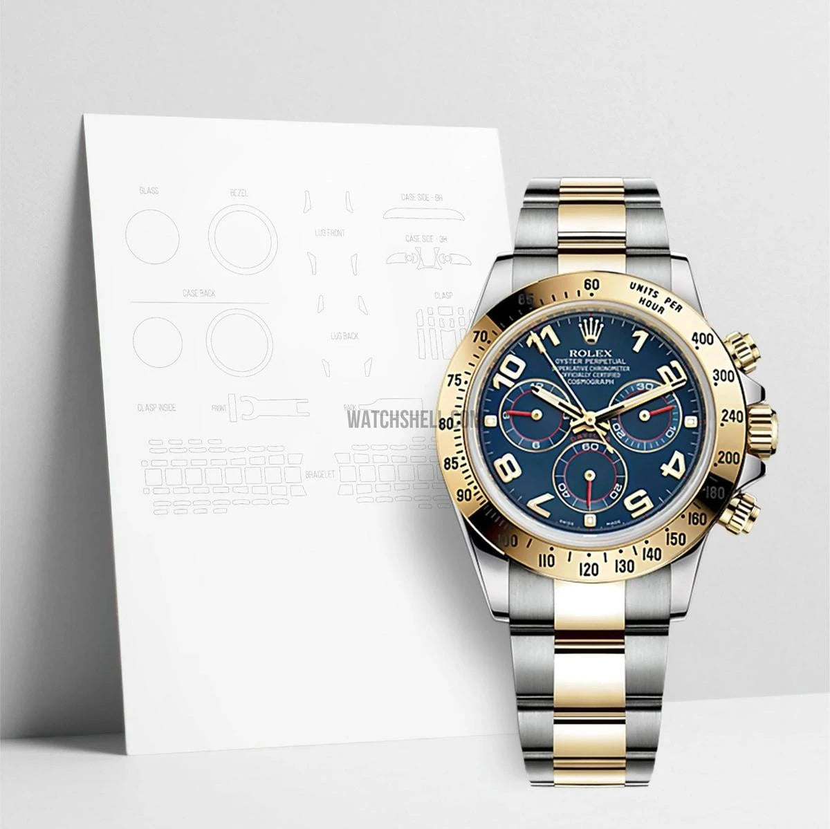 WatchShell for Rolex Cosmograph Daytona 116523 (Old Version)