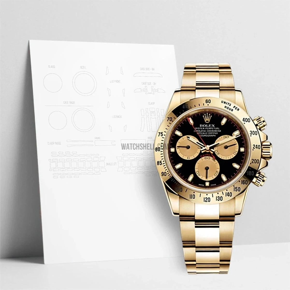 WatchShell for Rolex Cosmograph Daytona 116528