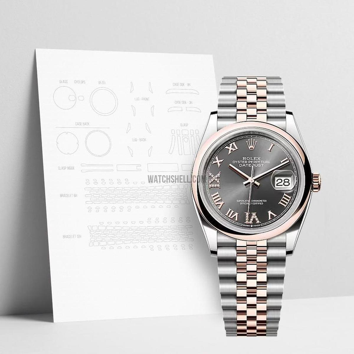 WatchShell for Rolex Datejust 126201 JUB